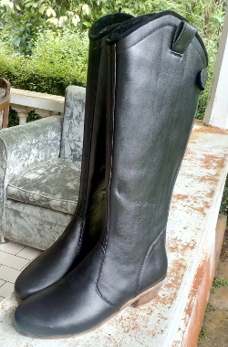 Girl Riding boot